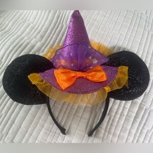 Disney, Minnie Mouse, Halloween Witch Ears